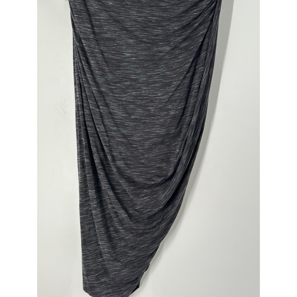 Anthropologie Saturday Sunday Nona Black Pattern Drape Skirt M NWT M stretchy - Picture 6 of 13